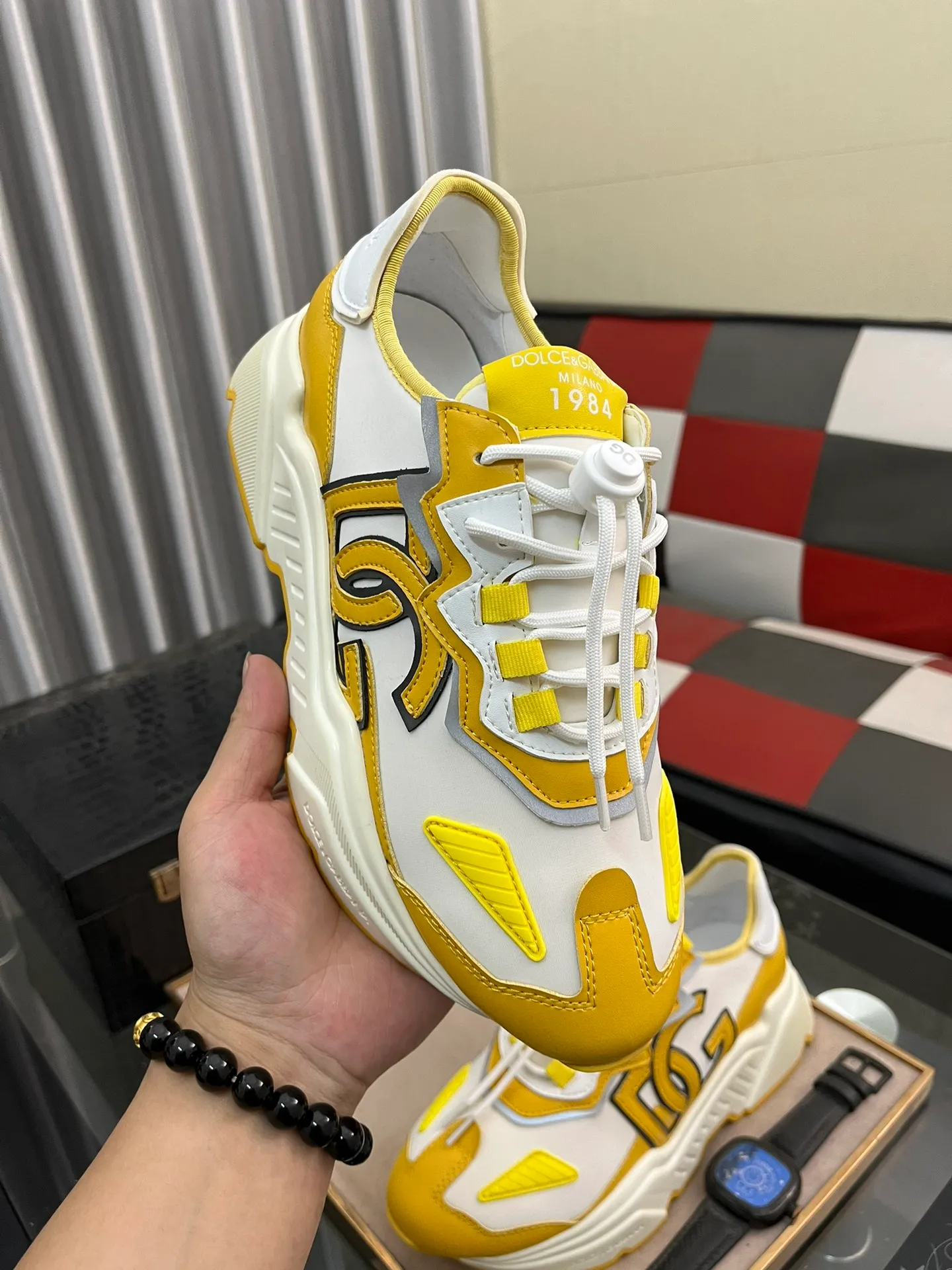 Men's shoes 💰480⌚️⌚️[DG] The most fashionable and original uppers, casual shoes make walking more convenient and comfortable, sports casual men's shoes, perfect 1:1 replica [color] compared with official quality, all use the original. Create a fashionable personality to highlight your uniqueness😎! Code number: 38-44
